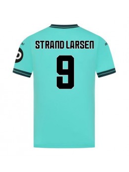 Wolves Jorgen Strand Larsen #9 Replika Borta Kläder 2025-26 Kortärmad